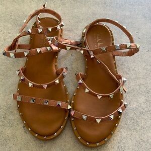 Nicole Miller Spiked scrappy sandal